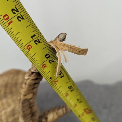 Rattan Deer Wall Mount