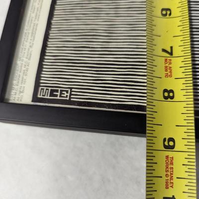 Framed Metamorphose Art 8 3/4" x 41 1/8"