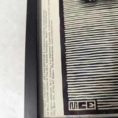 Framed Metamorphose Art 8 3/4" x 41 1/8"