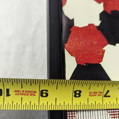 Framed Metamorphose Art 8 3/4" x 41 1/8"