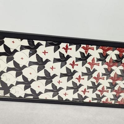 Framed Metamorphose Art 8 3/4" x 41 1/8"