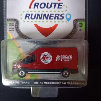 2 NEW INDIAN MOTORCYCLE '91 GMC SONOMA & '15 FORD TRANSIT MODELS