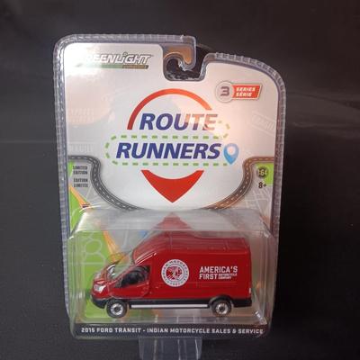 2 NEW INDIAN MOTORCYCLE '91 GMC SONOMA & '15 FORD TRANSIT MODELS