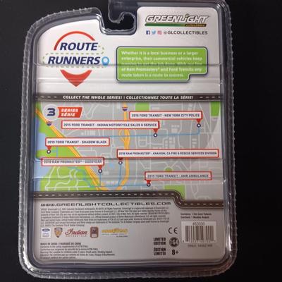 2 NEW INDIAN MOTORCYCLE '91 GMC SONOMA & '15 FORD TRANSIT MODELS