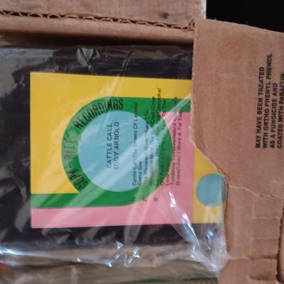 BOX FULL OF MOSTLY EDDY ARNOLD 8-TRACK TAPES