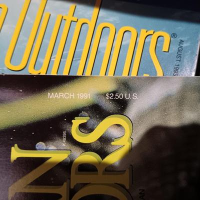 A BOX FULL OF ALASKA AND WESTERN OUTDOORS MAGAZINES