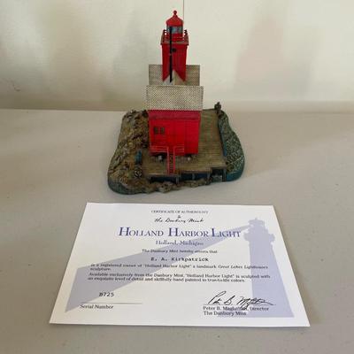 Holland Harbor Light - The Danbury Mint