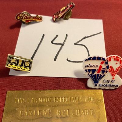 Oldsmobile Pins and More