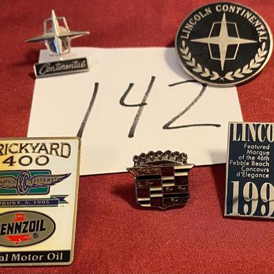 Lincoln Continental Pins and More