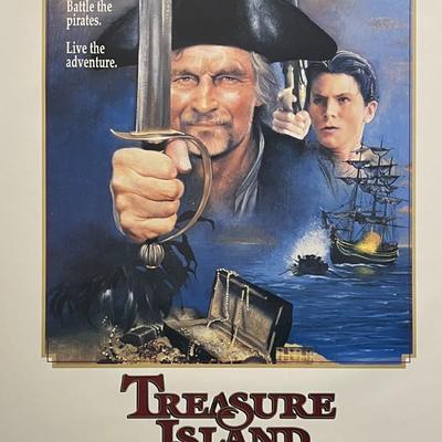 Treasure Island 1990 original movie poster