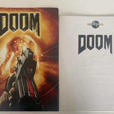Doom movie press booklet and production information handbook