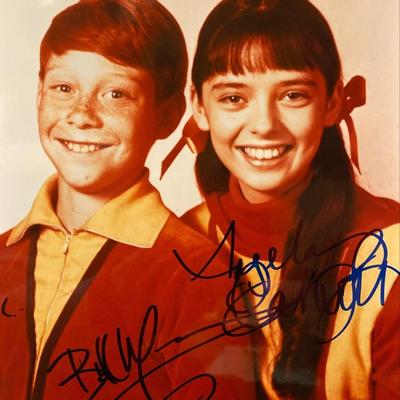 Lost in Space Angela Cartwright and Bill Mumy signed photo
