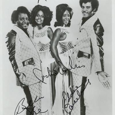 Cornelius Brothers & Sister Rose signed photo. GFA Authenticated