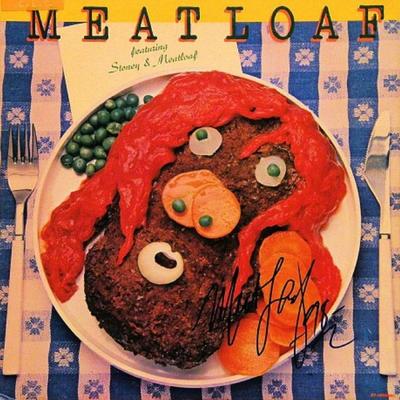 Meat Loaf signed Stoney and Meatloaf album