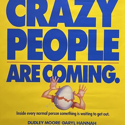 Crazy People 1990 original movie poster