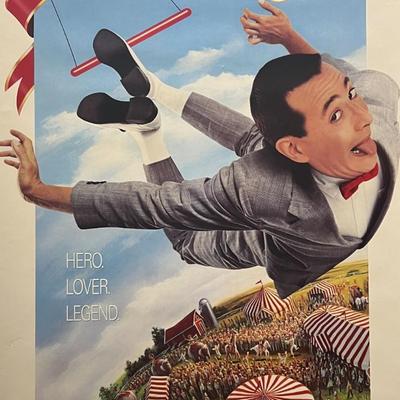 Big Top Pee Wee original movie poster
