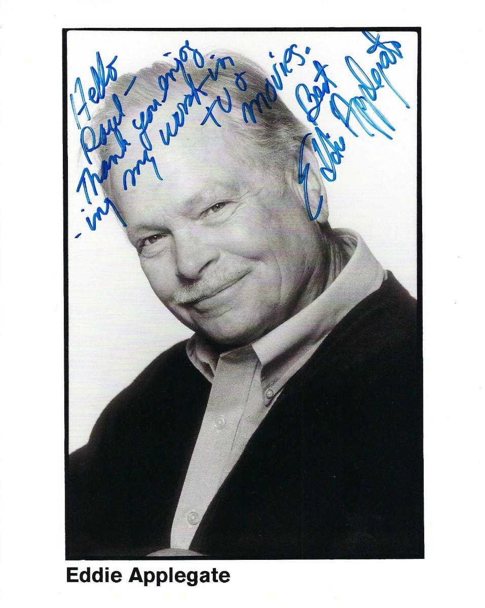 Eddie Applegate signed photo | EstateSales.org