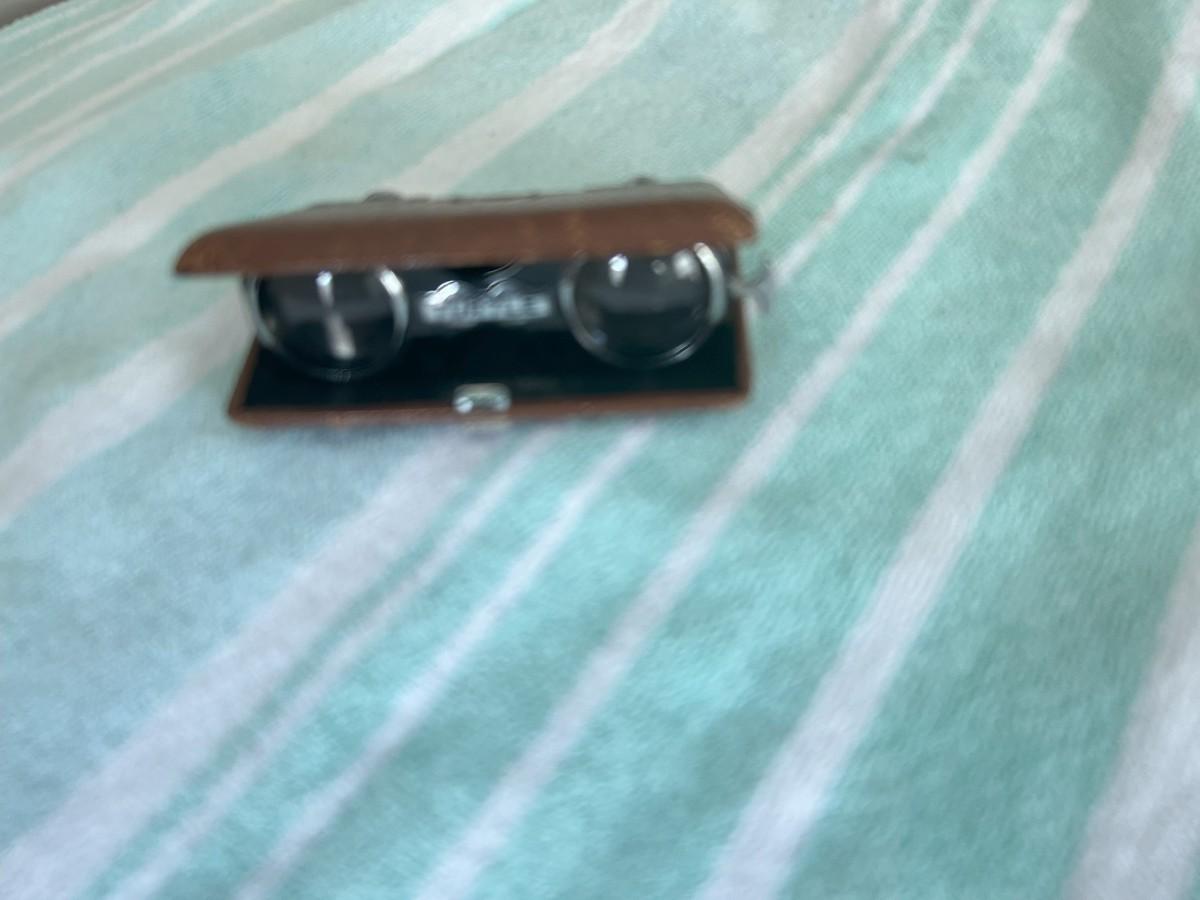 Vintage Turtle opera binoculars