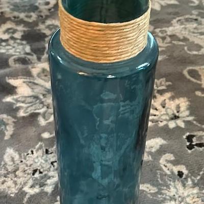 Blue Glass Vase