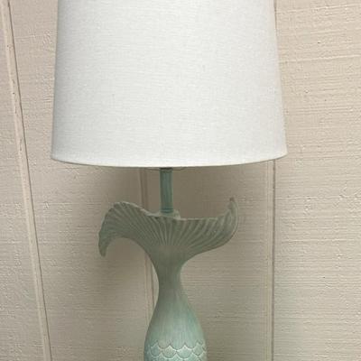 Green Lamp with shade