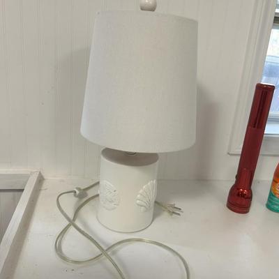 White Shell Lamp