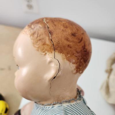 Two Vintage Dolls 14-15" Ideal Doll PB-25