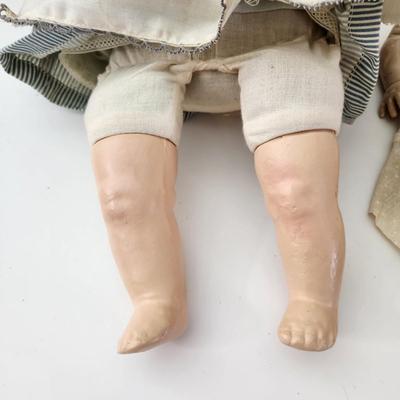 Two Vintage Dolls 14-15" Ideal Doll PB-25