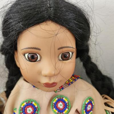 Three Native American Dolls