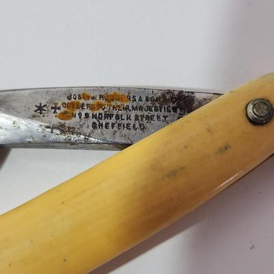 Lot of 5 Vintage Straight Razors Barber Shop