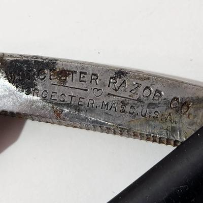 Lot of 5 Vintage Straight Razors Barber Shop