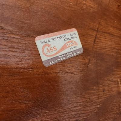 Vintage Cass Toys Baby Doll Crib and Rocker Rocking Chair