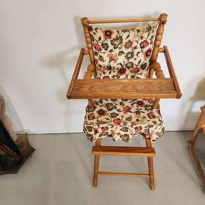 Vintage Baby doll High Chair