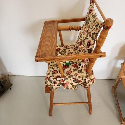 Vintage Baby doll High Chair