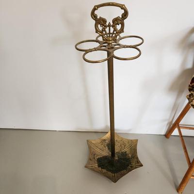 Brass Umbrella Cane Walking stick Stand