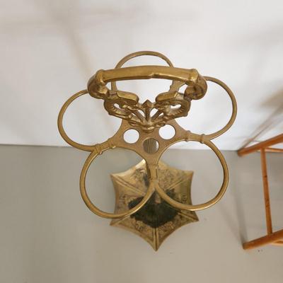 Brass Umbrella Cane Walking stick Stand