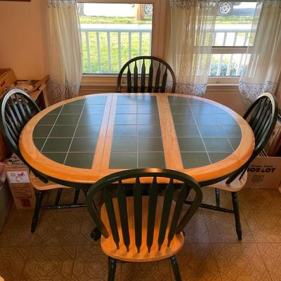 Dining Table and Four Chairs
