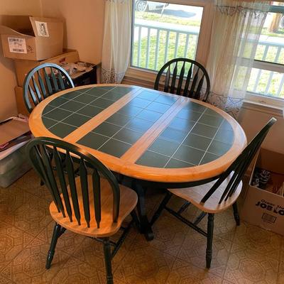 Dining Table and Four Chairs