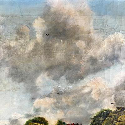 1100 Wivenhoe Park, Essex, 1816 Reproduction/Copy Oil on Canvas