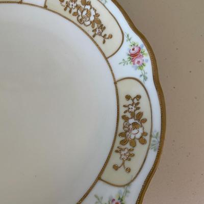Antique Hand Painted Nippon Plate