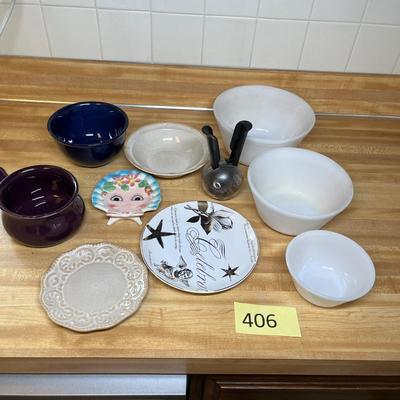 Assorted glassware & china