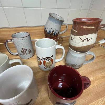 Lot of mugs