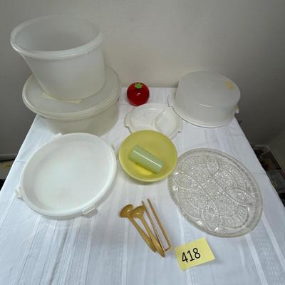 Lot of Tupperware