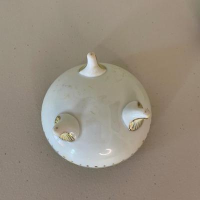 Vintage Footed Trinket Box