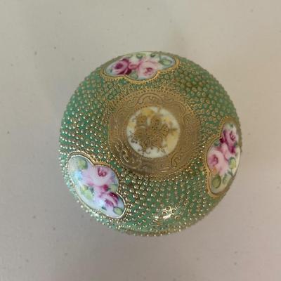 Vintage Footed Trinket Box