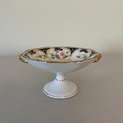 Vintage Hand Painted Nippon Compote