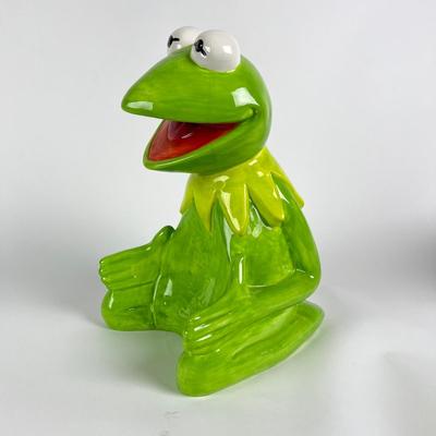 1103 Kermit the Frog Cookie Jar by Treasure Craft