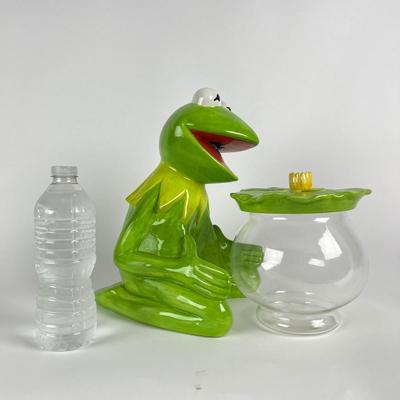 1103 Kermit the Frog Cookie Jar by Treasure Craft