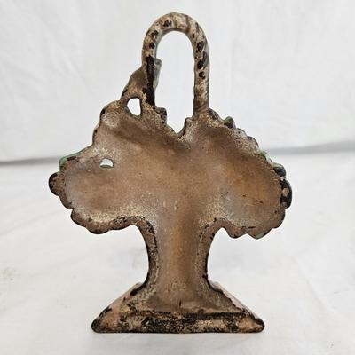 Cast Iron Floral Baskets and Woman (DR-DW)