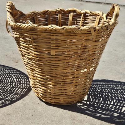(2) Large Woven Baskets