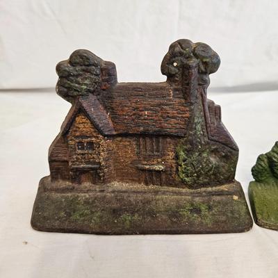 Vintage Cast Iron Door Stops (DR-DW)
